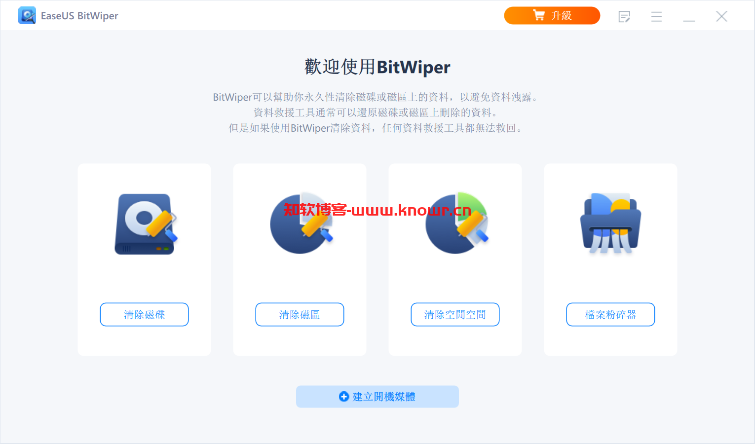 文件清理软件 EaseUS BitWiper v2.0.2 破解版（附破解文件）