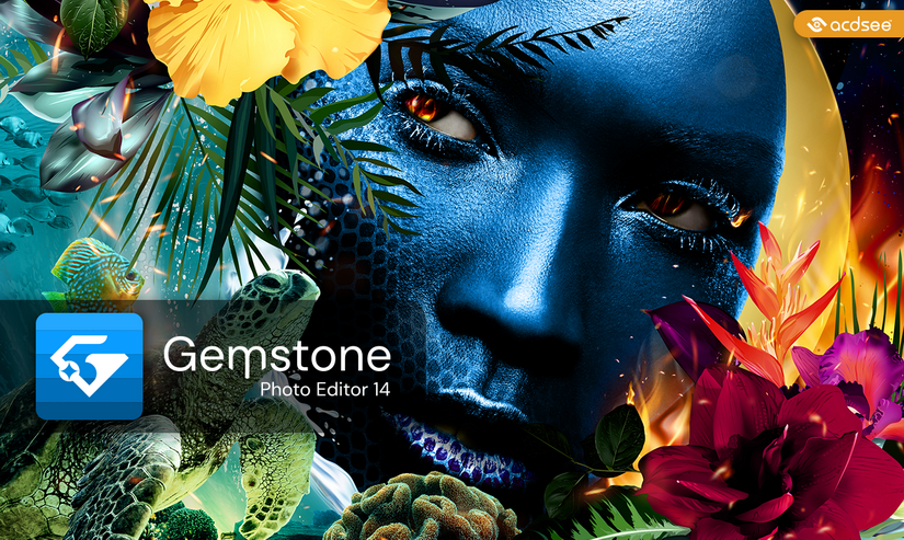 照片特效处理 ACDSee Gemstone Photo Editor v14.0.0 完美激活版