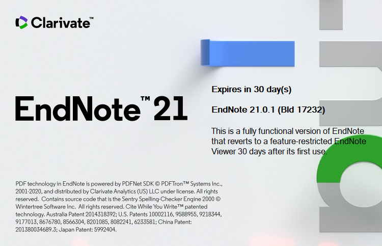 EndNote（文献管理工具）v21.1.17 破解版 附破解文件