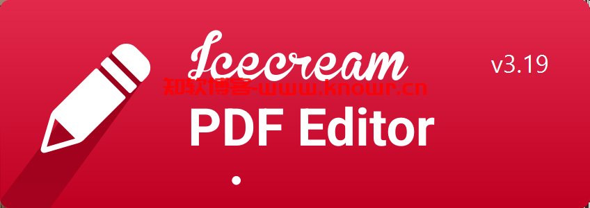 Icecream PDF Editor（PDF编辑器）v3.19.0 绿色破解版