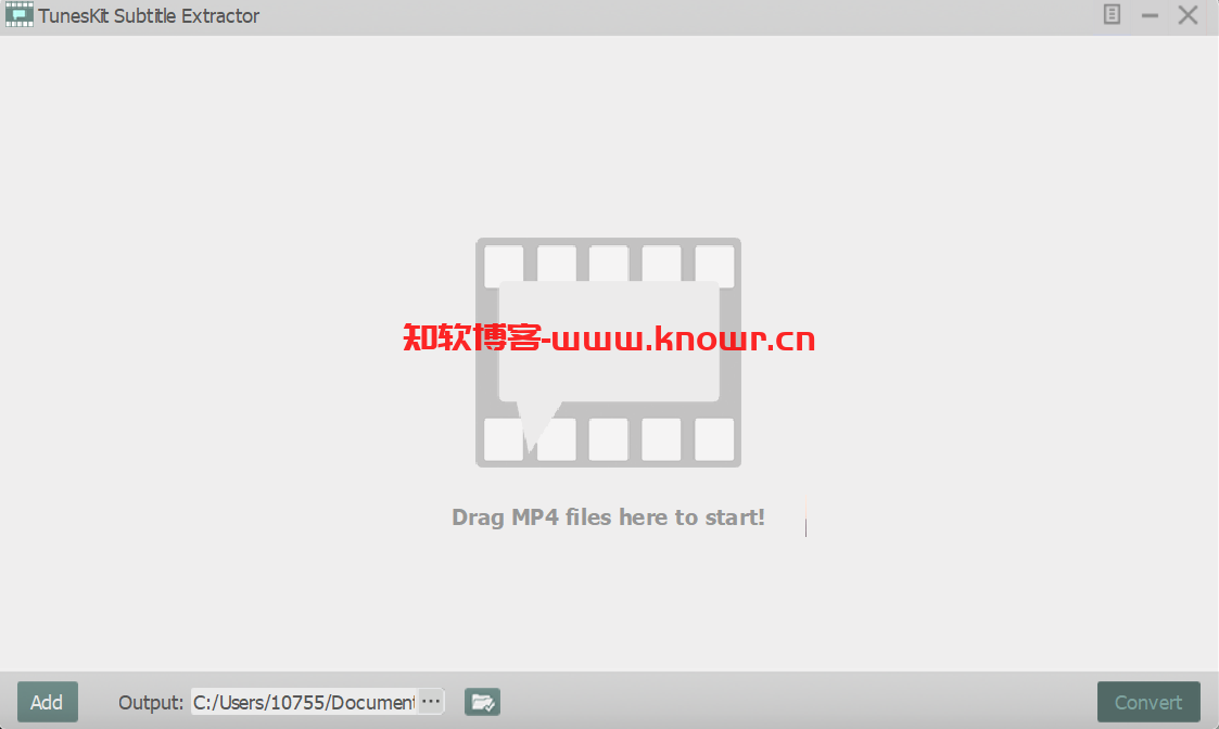字幕提取软件 TunesKit Subtitle Extractor v2.0.0 免费版