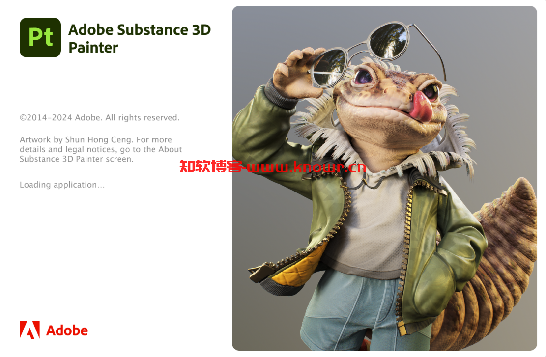 3D贴图绘制工具 Adobe Substance 3D Painter v10.0.0 破解版