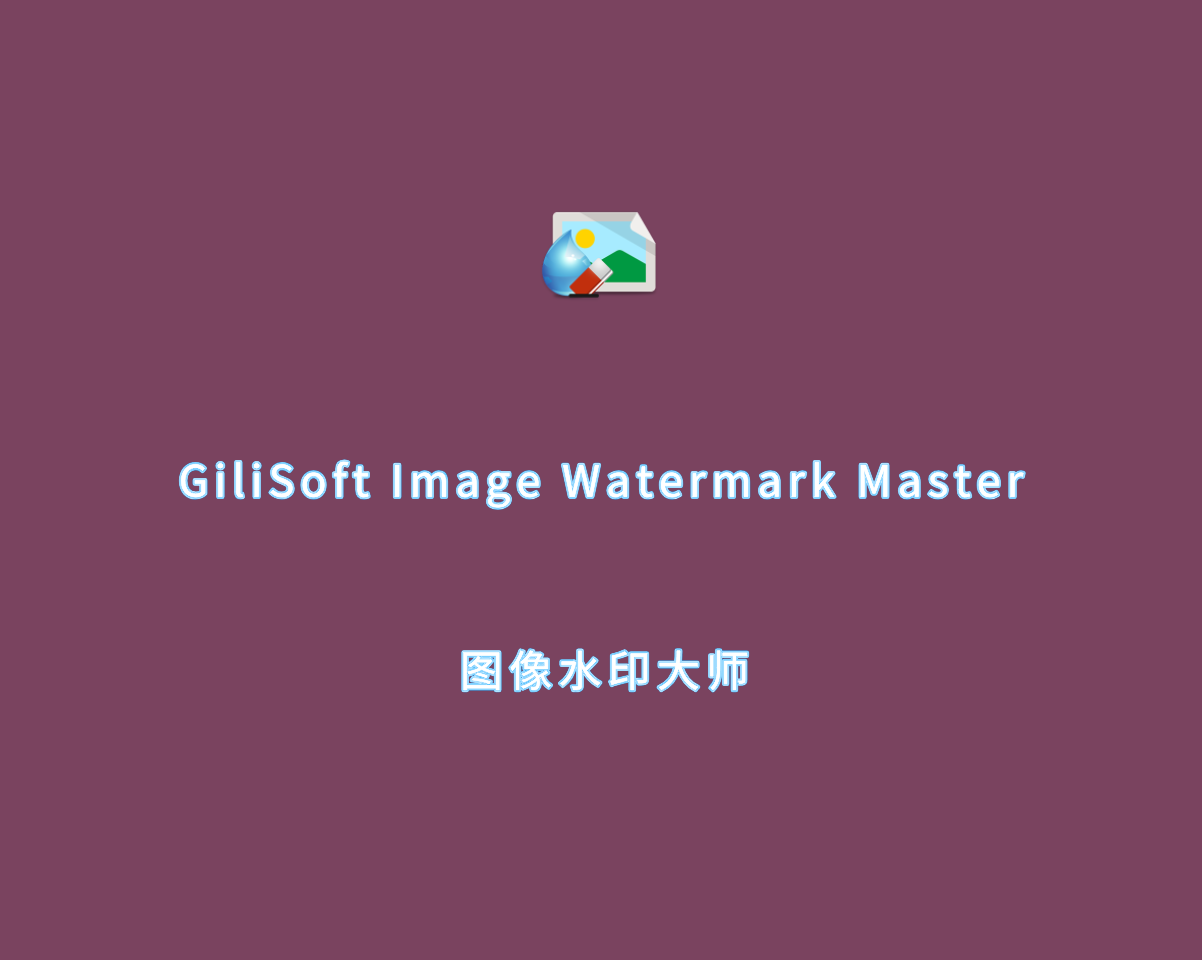 图像水印大师 GiliSoft Image Watermark Master v10.1.0 破解版