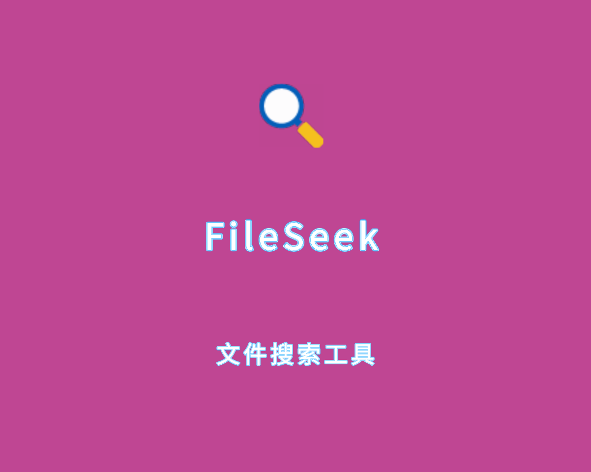 FileSeek Pro（文件搜索工具）v7.0.0 多语言注册版