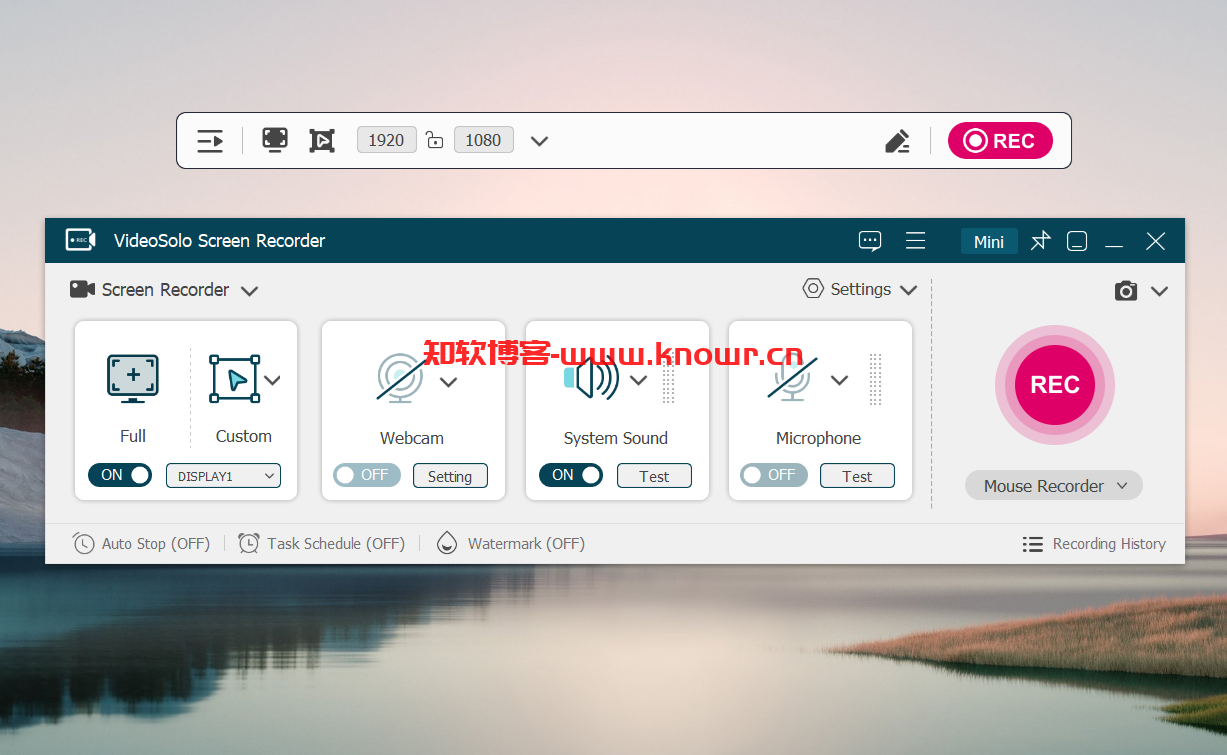 VideoSolo Screen Recorder 破解版.png