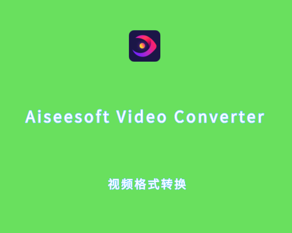 视频格式转换 Aiseesoft Video Converter v10.9.80 最终版